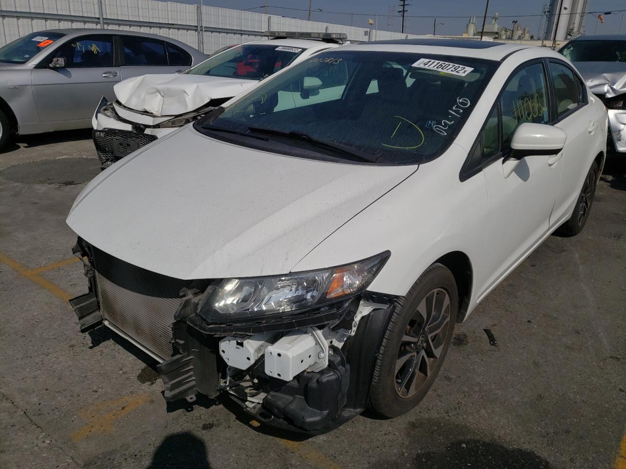 Photo 2 from auction – 2014 HONDA CIVIC EX with VIN 19XFB2F83EE217716