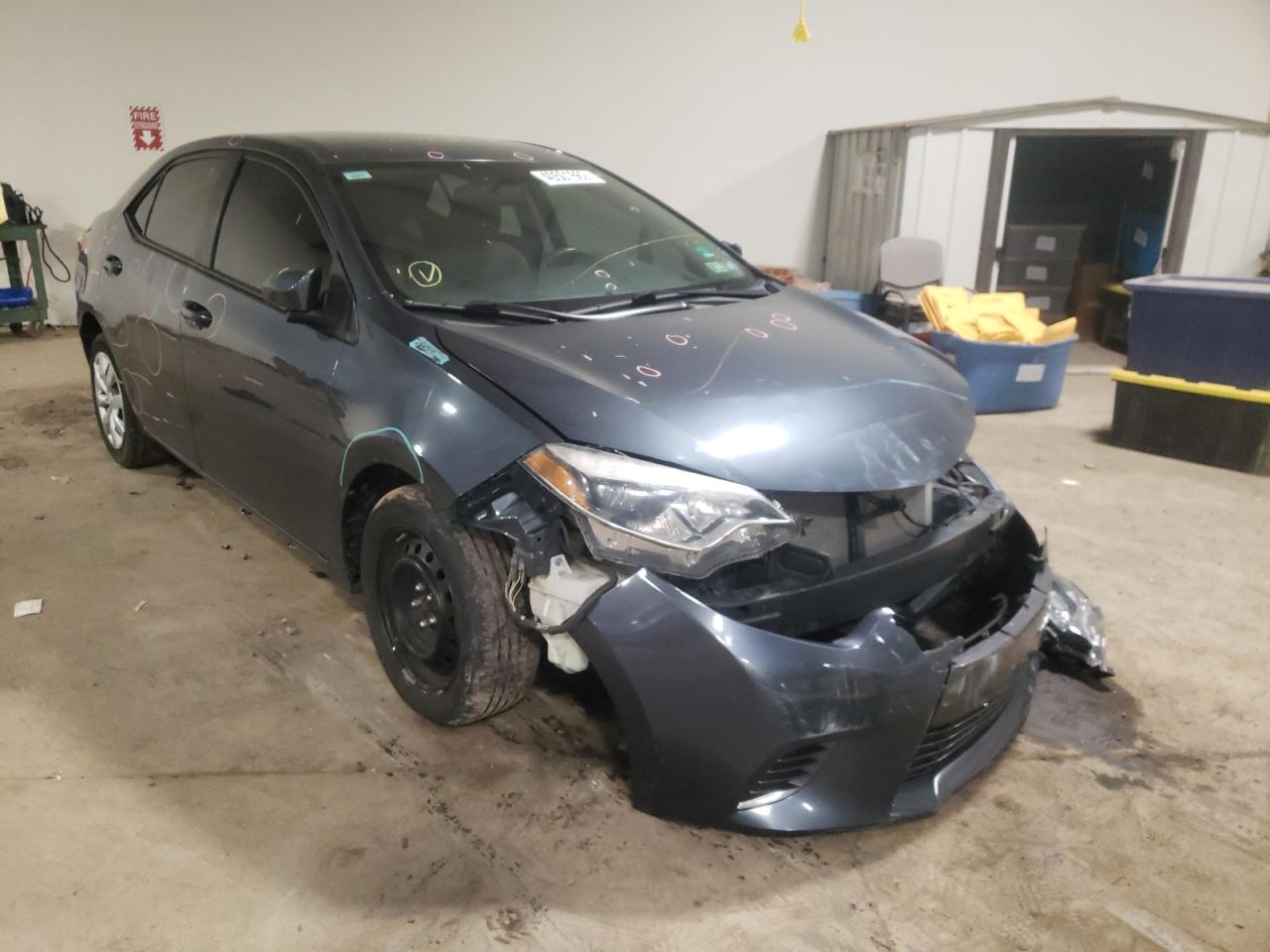 TOYOTA COROLLA L 2016 with VIN 2T1BURHE1GC572549 - Photo from auction