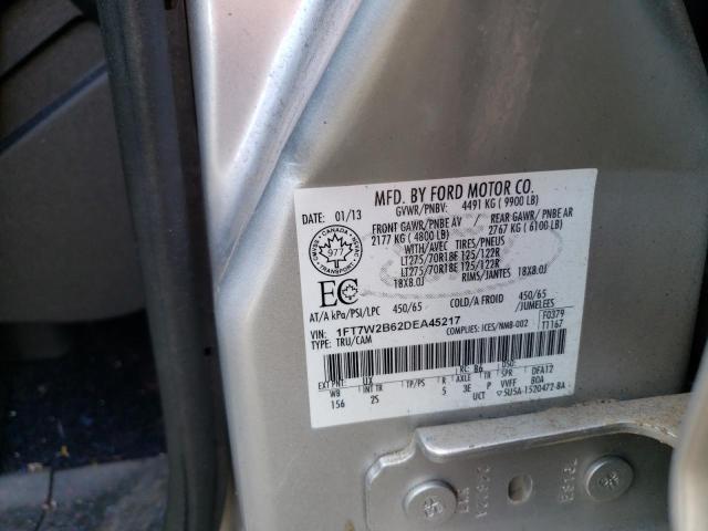 Photo 10 from auction – 2013 FORD F250 SUPER with VIN 1FT7W2B62DEA45217