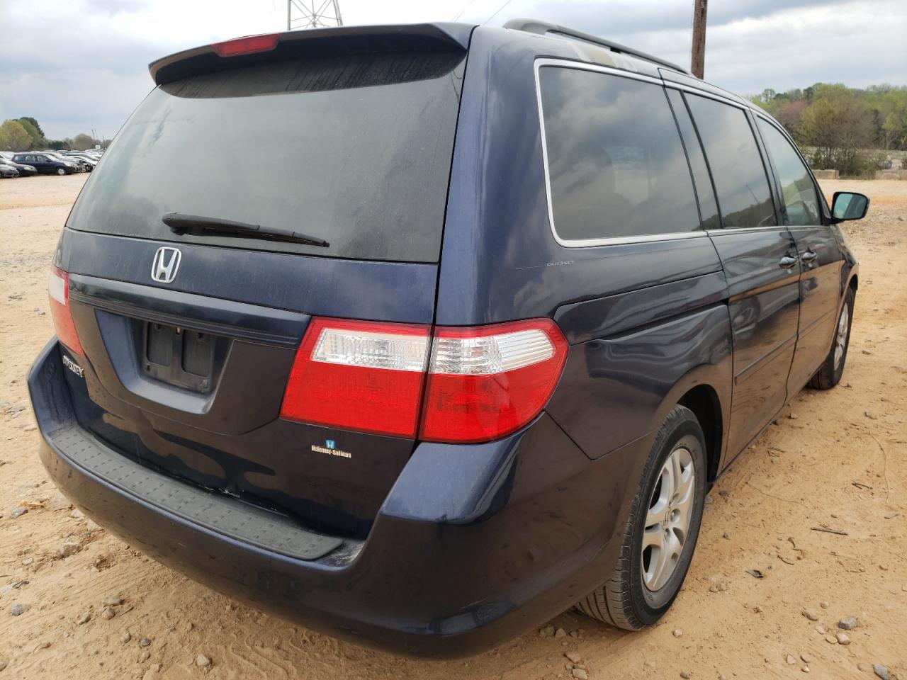 Photo 4 from auction – 2007 HONDA ODYSSEY EX with VIN 5FNRL38607B069338