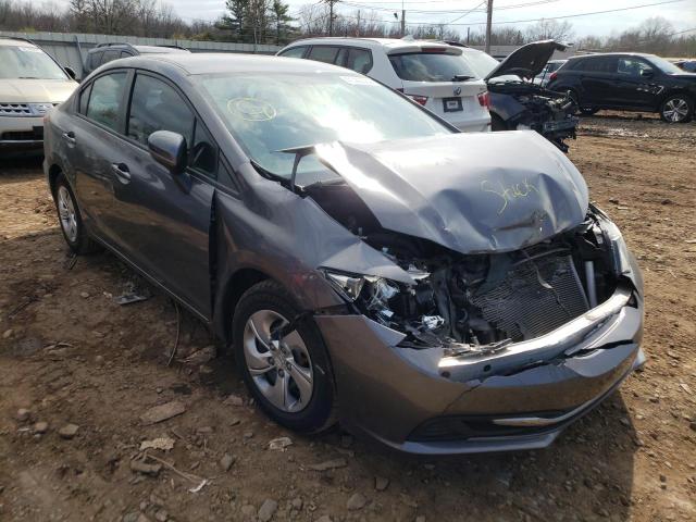 HONDA CIVIC LX 2015 with VIN 19XFB2F50FE264791 - Photo from auction