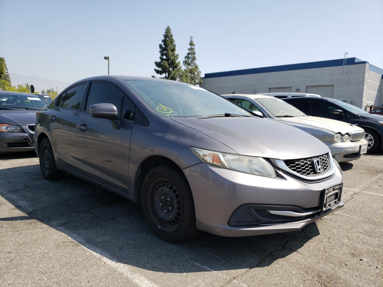 HONDA CIVIC LX 2014 with VIN 19XFB2F53EE270826 - Photo from auction