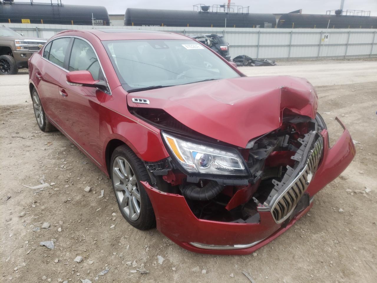 BUICK LACROSSE P 2014 with VIN 1G4GD5G37EF119745 - Photo from auction