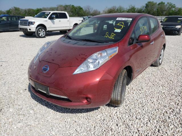 Photo 2 from auction – 2015 NISSAN LEAF S with VIN 1N4AZ0CP8FC317847