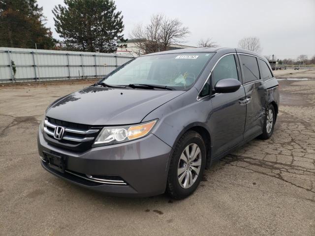 Photo 2 from auction – 2014 HONDA ODYSSEY EX with VIN 5FNRL5H67EB058393