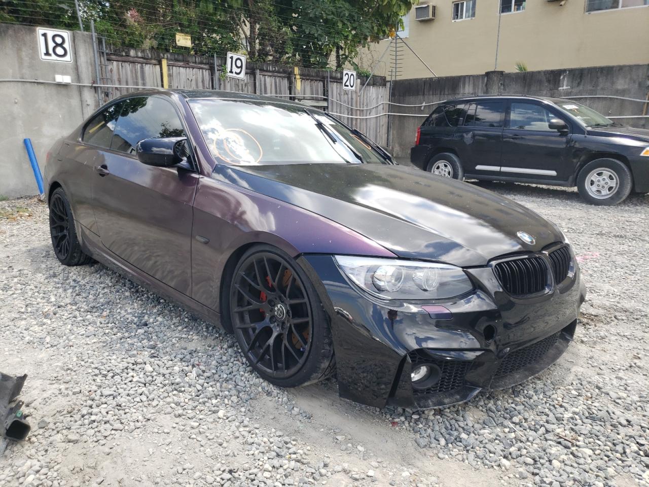 BMW 335 I 2013 with VIN WBAKG7C57DJ438192 - Photo from auction