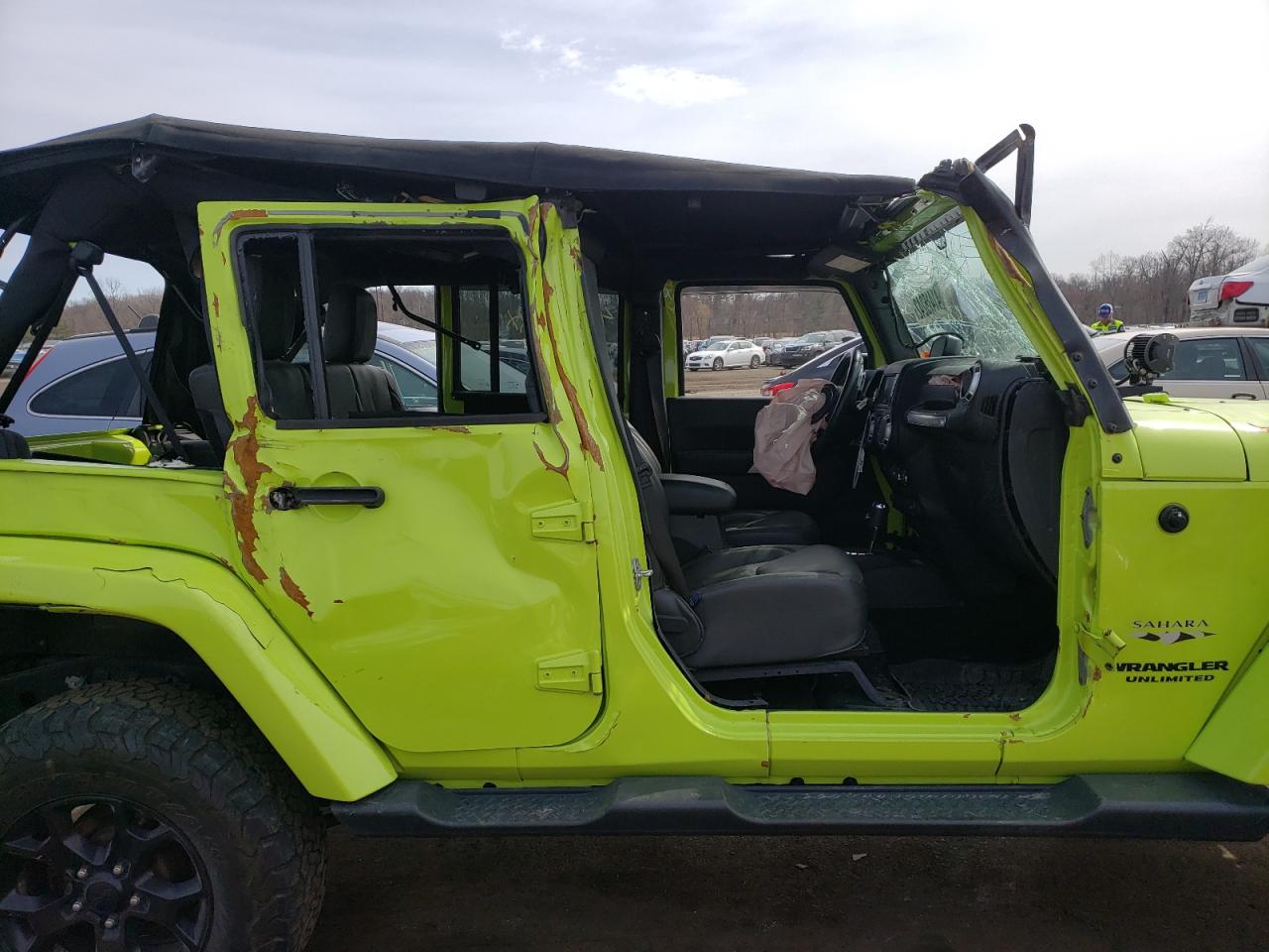 Photo 9 from auction – 2016 JEEP WRANGLER U with VIN 1C4BJWEG7GL290454