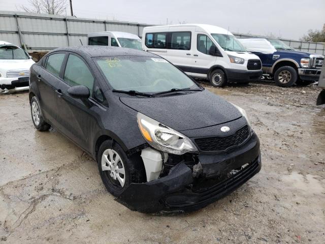 KIA RIO LX 2013 with VIN KNADM4A39D6280832 - Photo from auction