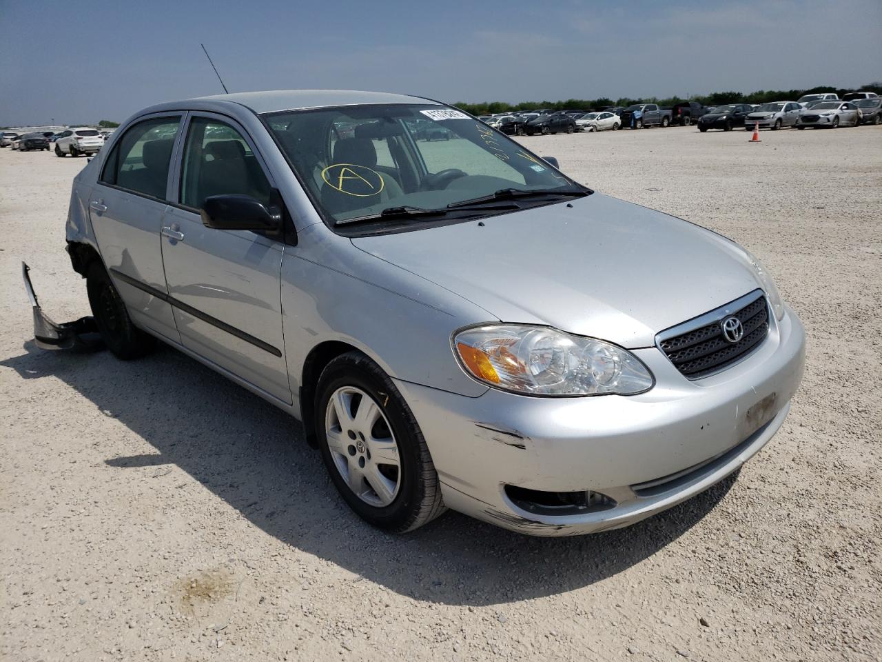 TOYOTA COROLLA CE 2008 with VIN 1NXBR32E68Z977927 - Photo from auction