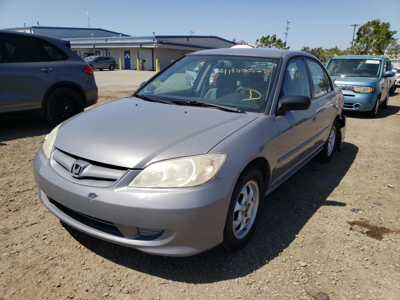 Photo 2 from auction – 2004 HONDA CIVIC LX with VIN 2HGES16574H568564