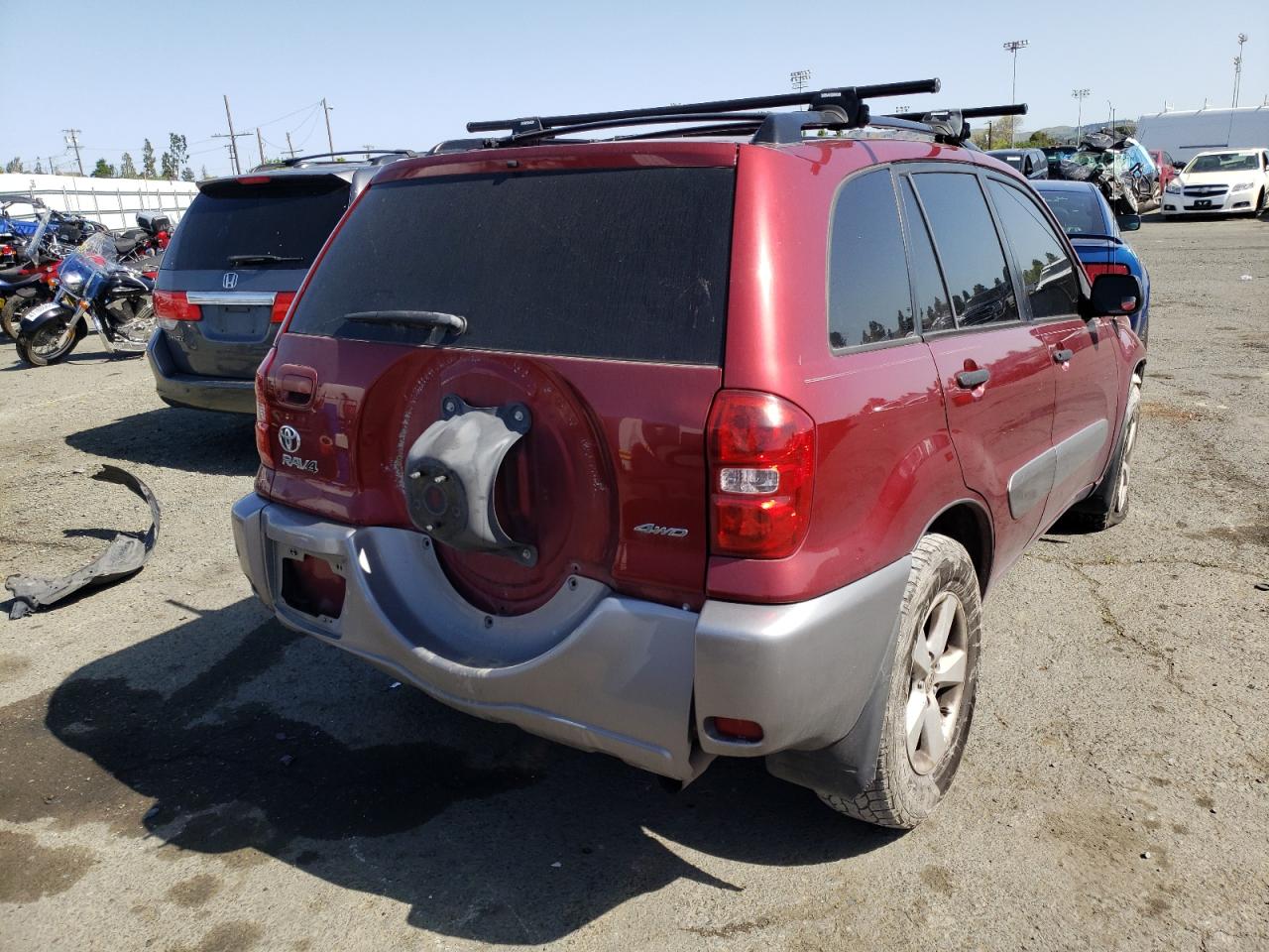 Photo 4 from auction – 2004 TOYOTA RAV4 with VIN JTEHD20V540016176