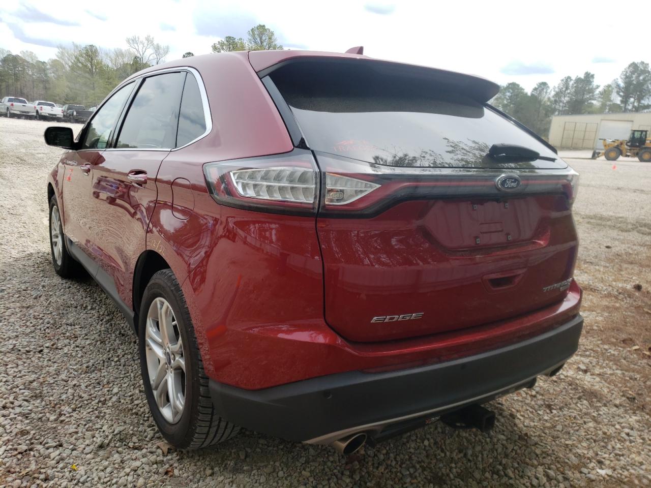 Photo 3 from auction – 2017 FORD EDGE TITAN with VIN 2FMPK3K93HBB14604