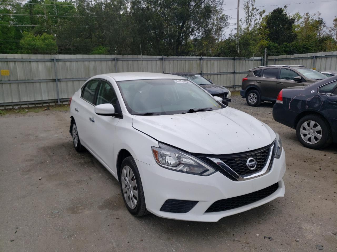 NISSAN SENTRA S 2017 with VIN 3N1AB7AP3HL649778 - Photo from auction