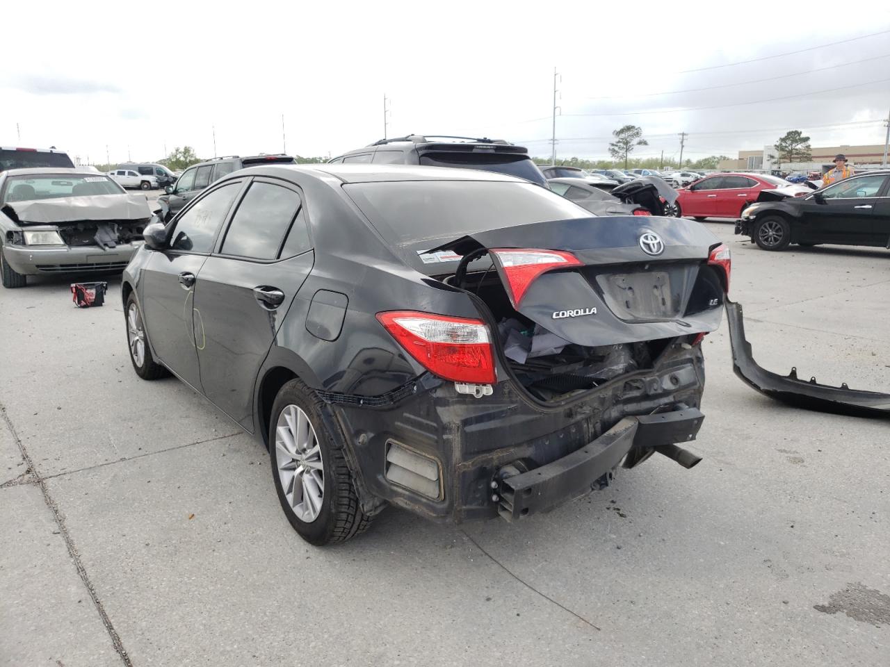 Photo 3 from auction – 2014 TOYOTA COROLLA L with VIN 5YFBURHE2EP141554