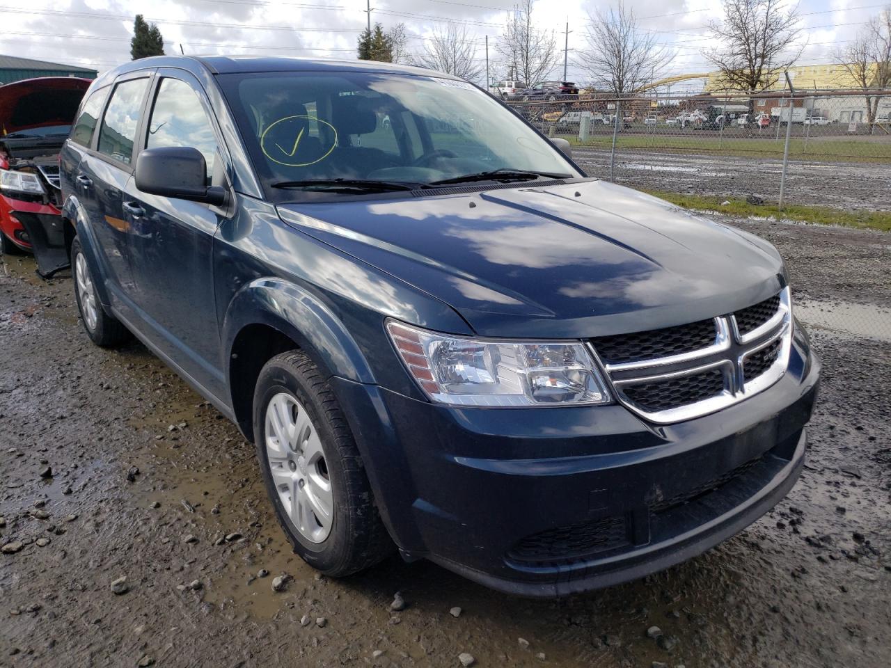 DODGE JOURNEY SE 2014 with VIN 3C4PDCAB3ET242795 - Photo from auction