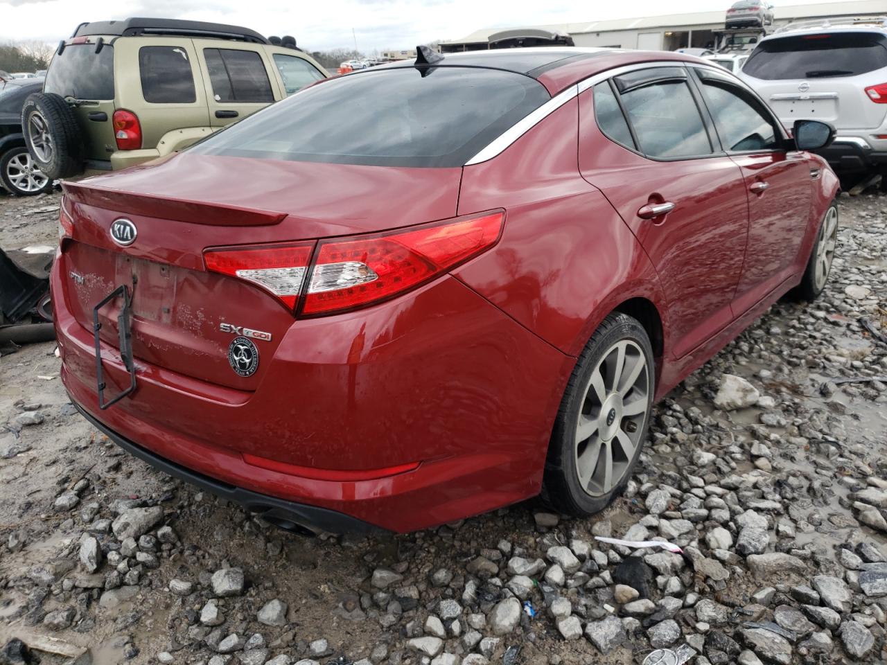 Photo 4 from auction – 2011 KIA OPTIMA SX with VIN KNAGR4A63B5124944