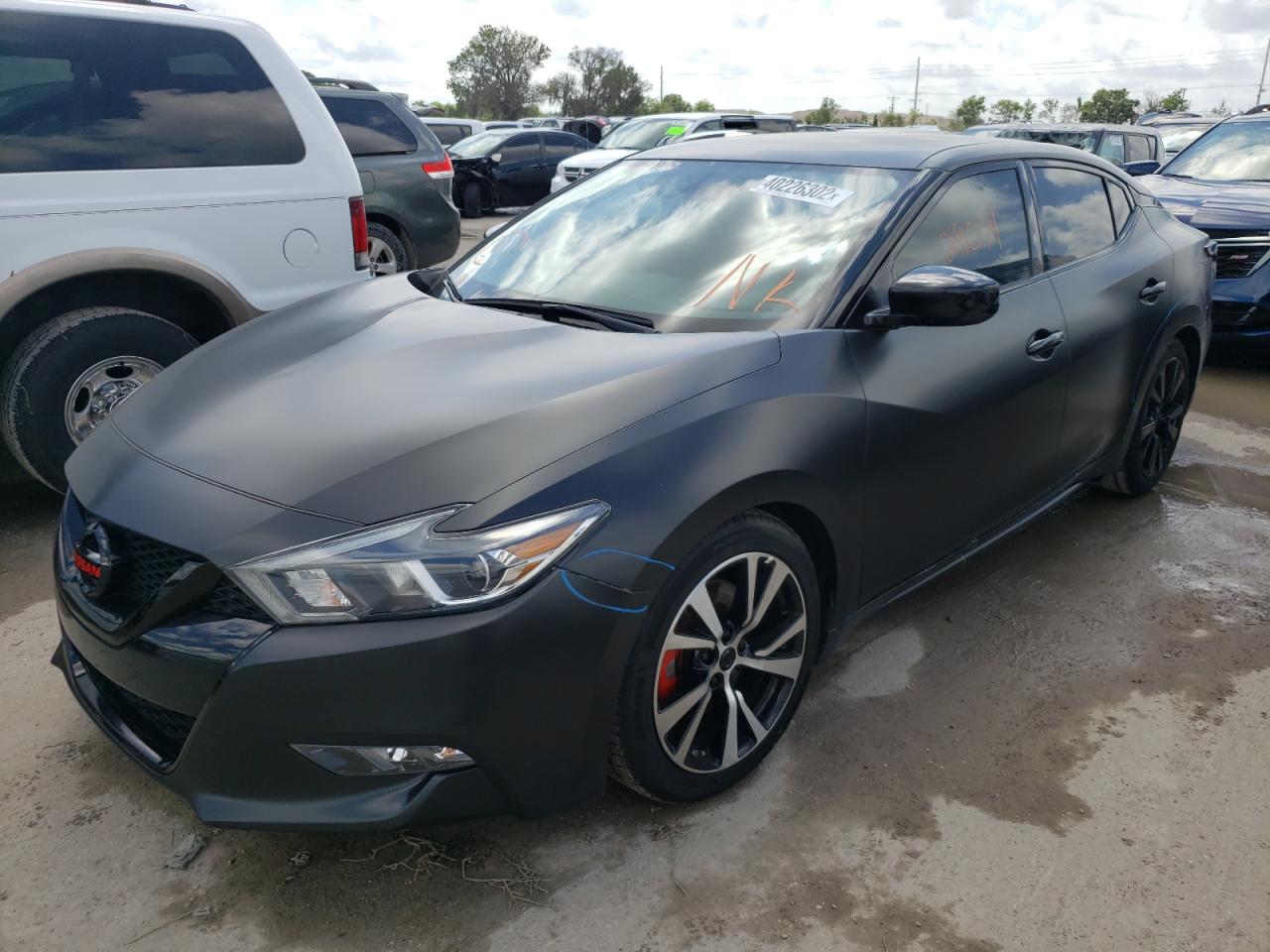 Photo 2 from auction – 2018 NISSAN MAXIMA 3.5 with VIN 1N4AA6AP3JC396012