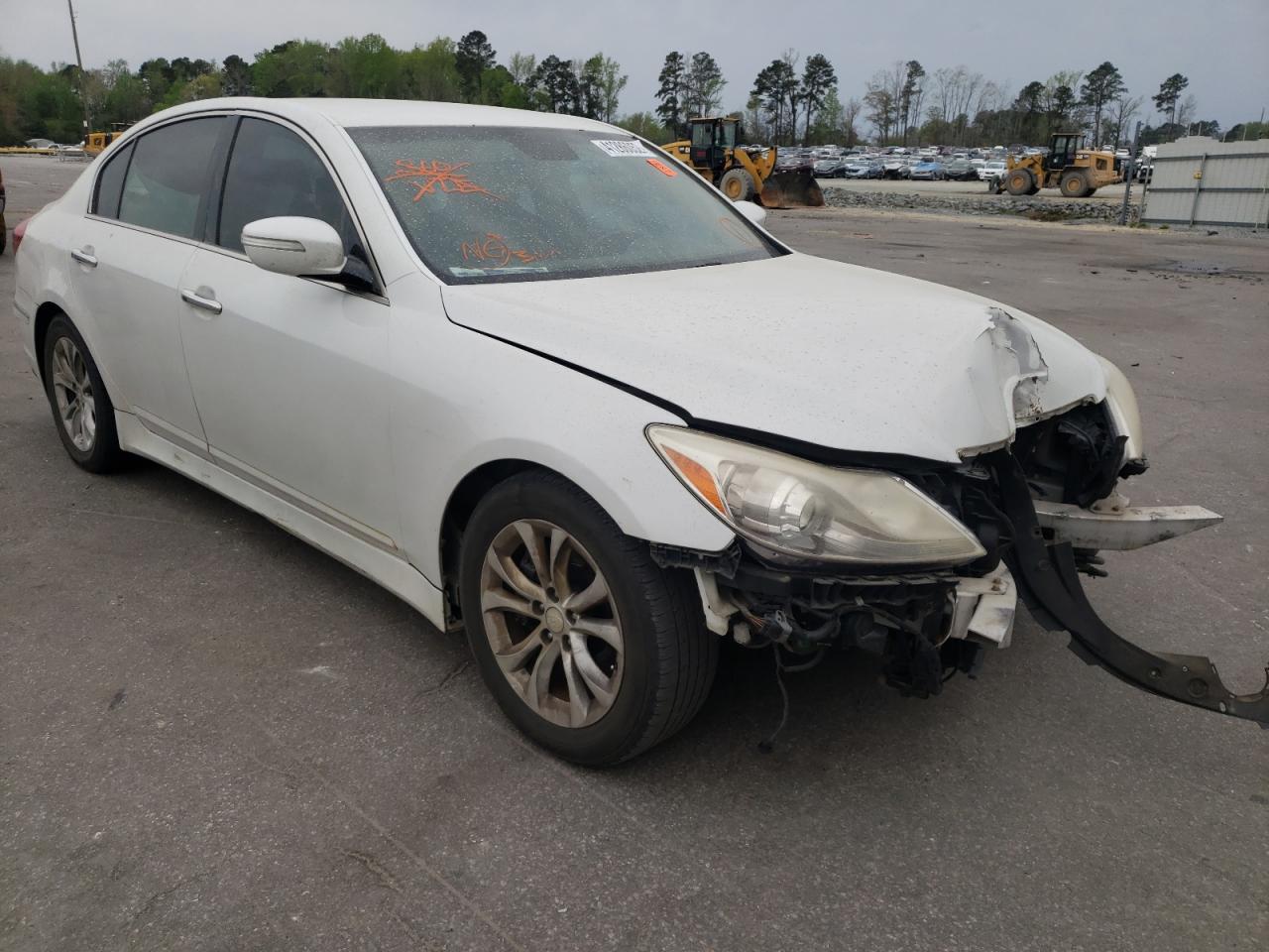 HYUNDAI GENESIS 3. 2013 with VIN KMHGC4DD9DU215607 - Photo from auction