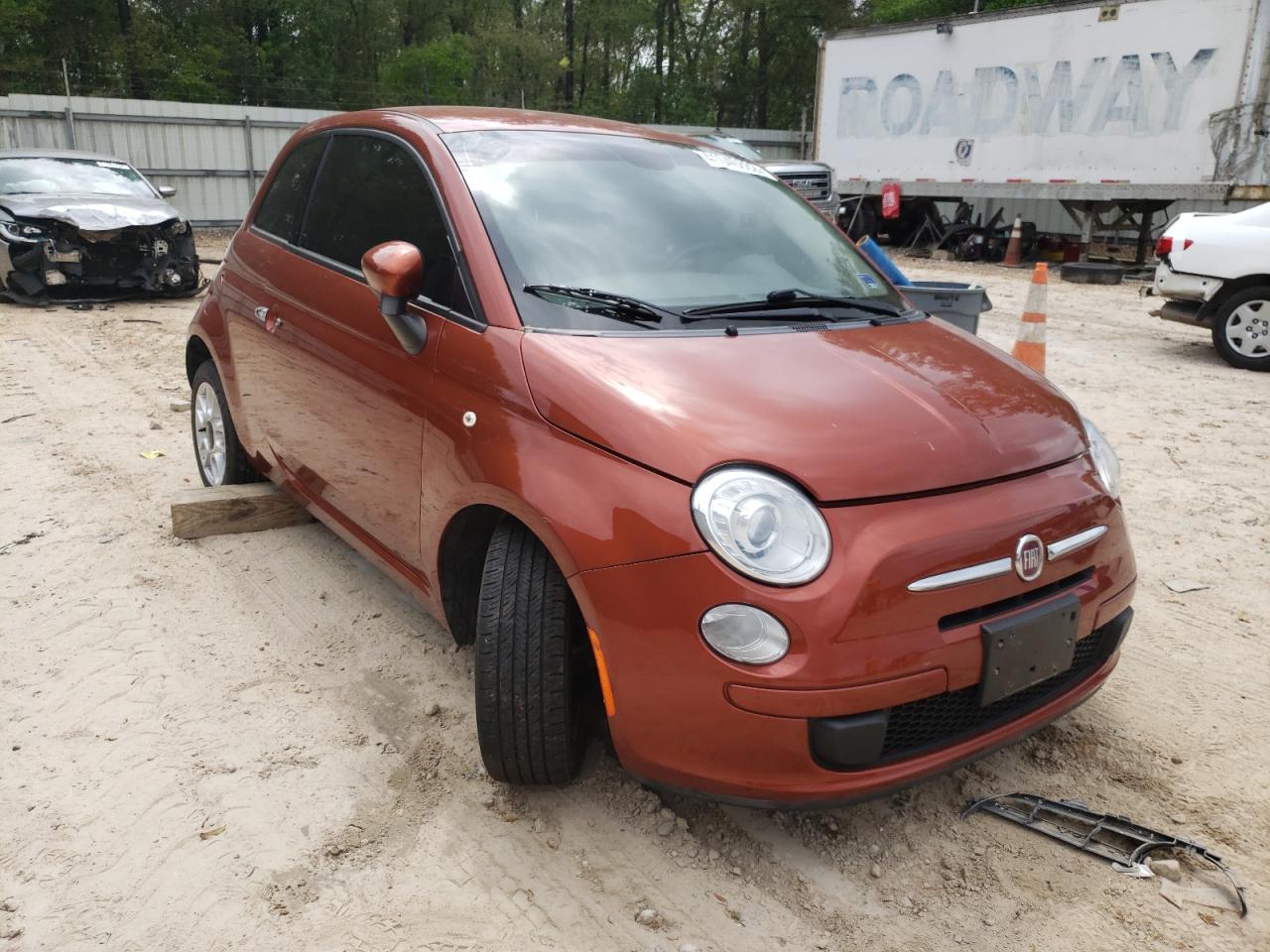 FIAT 500 POP 2015 with VIN 3C3CFFAR8FT520149 - Photo from auction