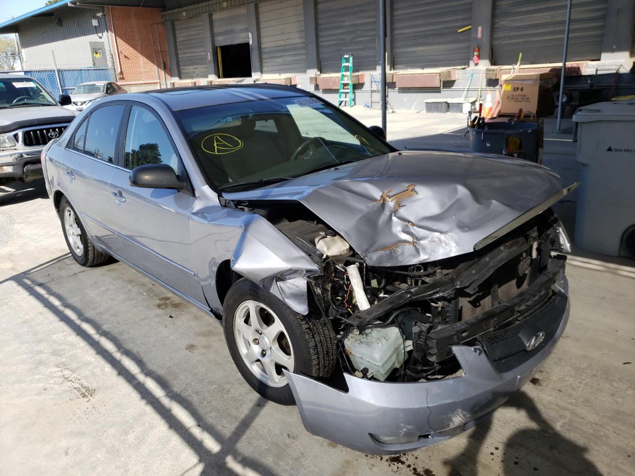 HYUNDAI SONATA GLS 2006 with VIN 5NPEU46C96H067839 - Photo from auction