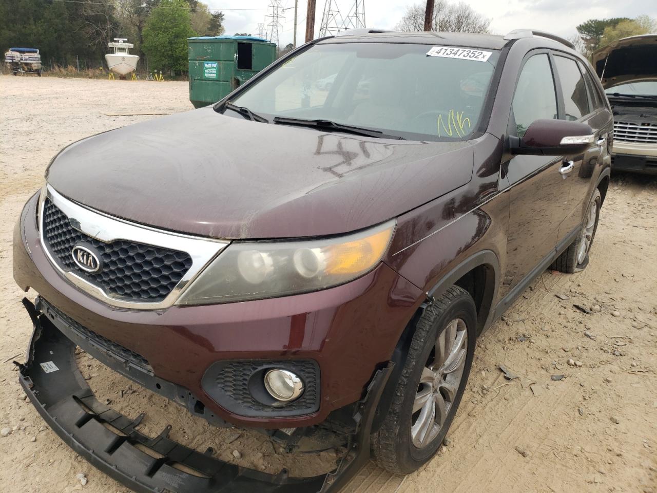 Photo 2 from auction – 2011 KIA SORENTO BA with VIN 5XYKT4A28BG156887