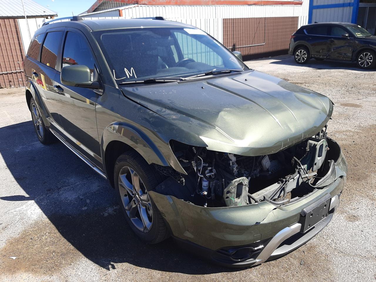 DODGE JOURNEY CR 2017 with VIN 3C4PDCGBXHT676787 - Photo from auction