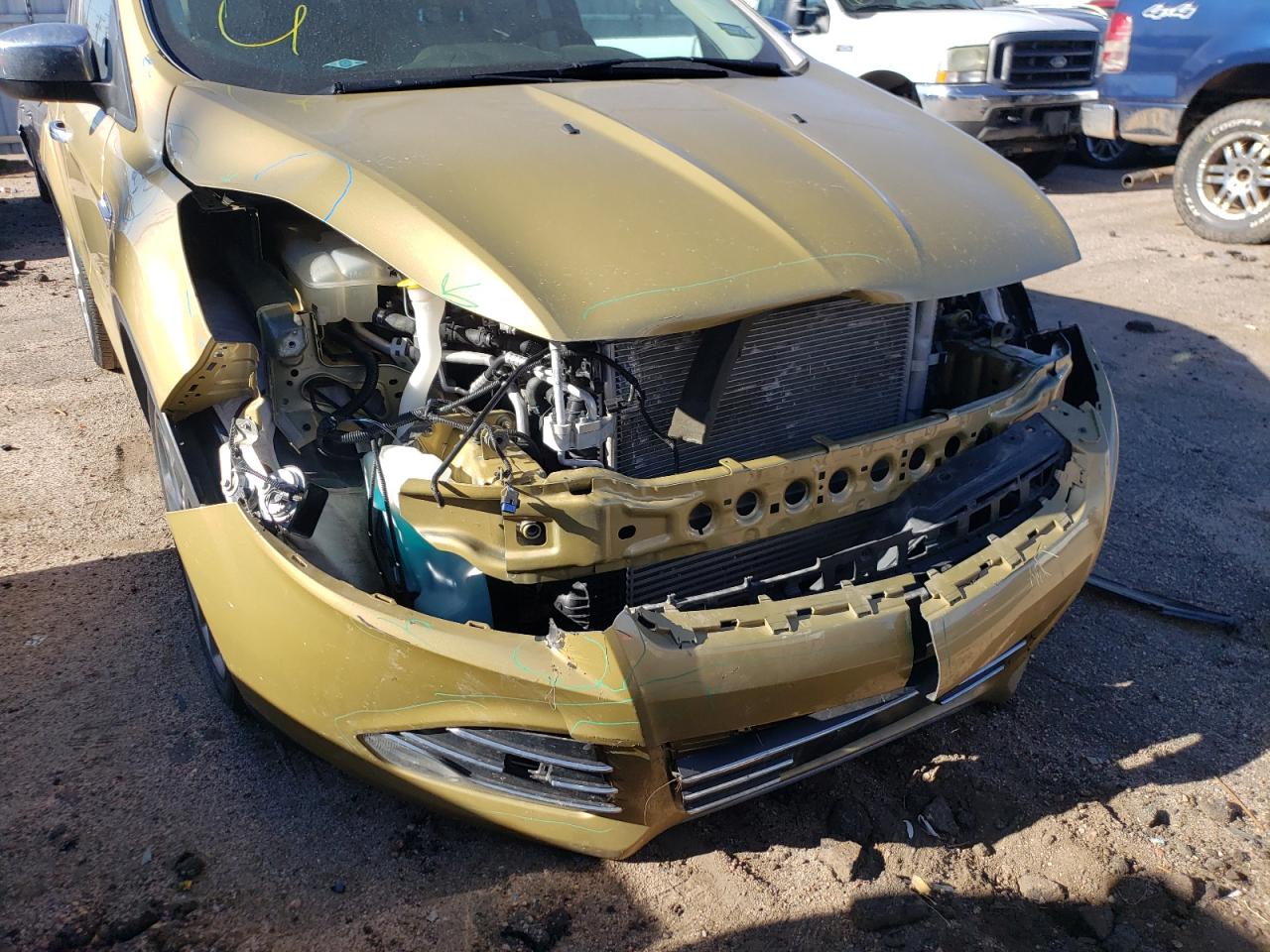 Photo 9 from auction – 2014 FORD ESCAPE SE with VIN 1FMCU0GX9EUC92201