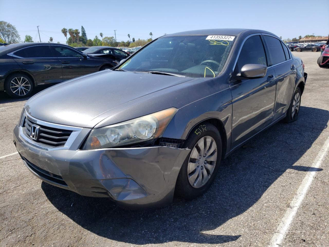 Photo 2 from auction – 2010 HONDA ACCORD LX with VIN 1HGCP2F34AA183065