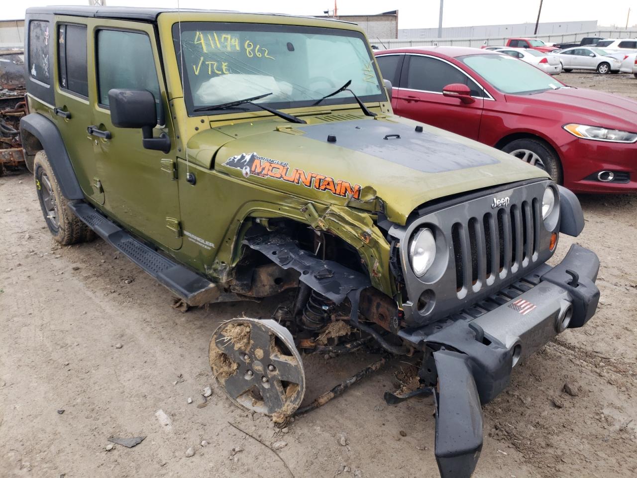 JEEP WRANGLER U 2010 with VIN 1J4BA3H11AL201291 - Photo from auction