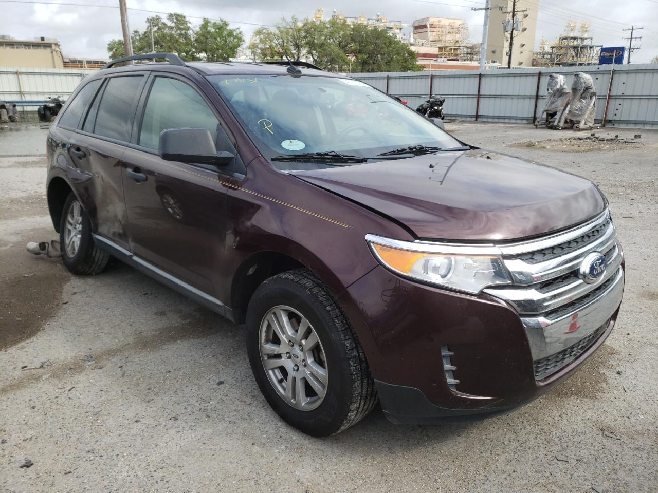 FORD EDGE SE 2011 with VIN 2FMDK3GC0BBA83651 - Photo from auction