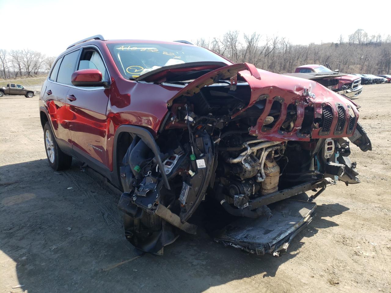 JEEP CHEROKEE L 2014 with VIN 1C4PJMCS2EW198407 - Photo from auction