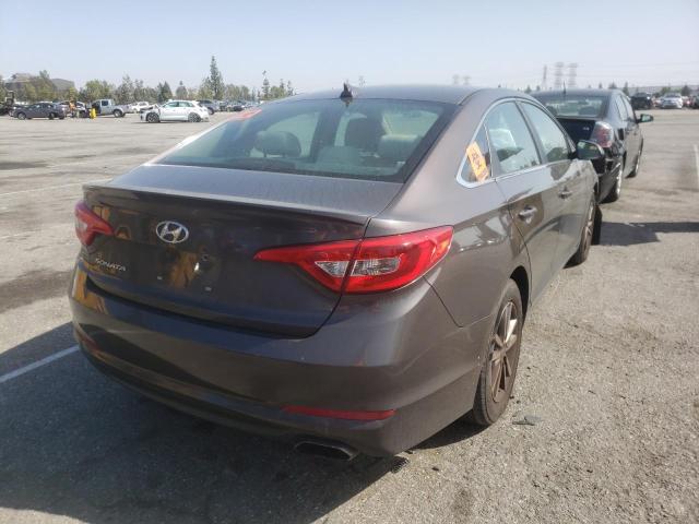 Photo 4 from auction – 2016 HYUNDAI SONATA SE with VIN 5NPE24AF8GH285103