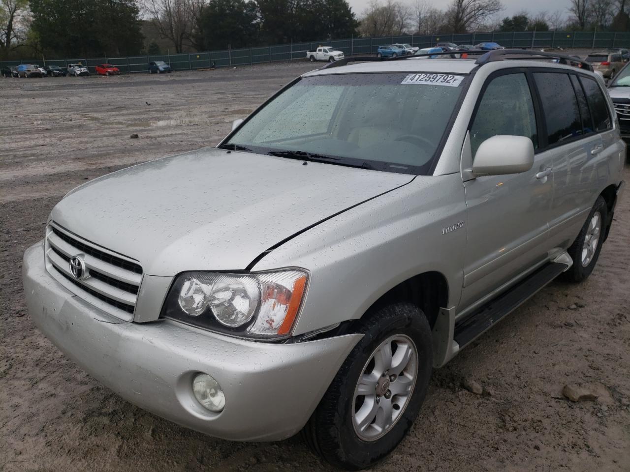 Фото 2 с аукциона – 2003 TOYOTA HIGHLANDER с VIN JTEGF21A130105386