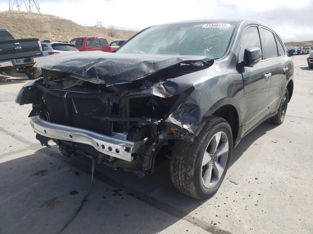 Photo 2 from auction – 2015 ACURA MDX with VIN 5FRYD4H29FB016422