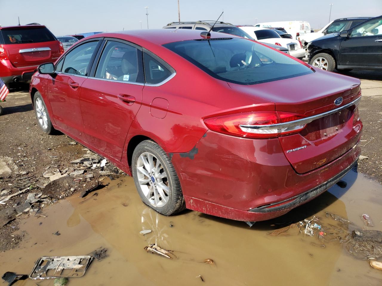 Photo 3 from auction – 2017 FORD FUSION SE with VIN 3FA6P0H77HR119253