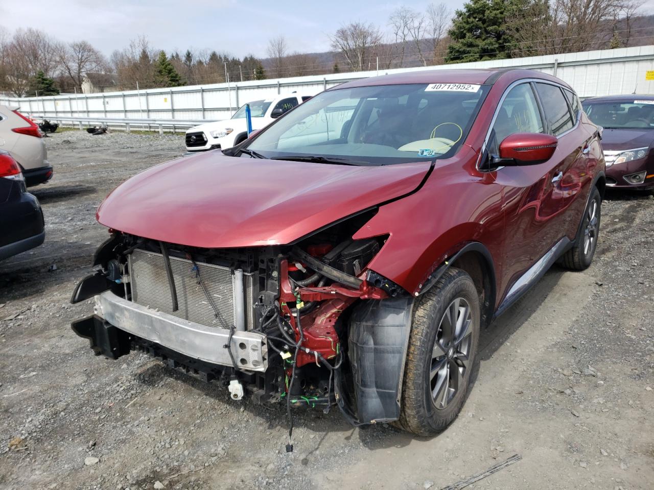 Photo 2 from auction – 2016 NISSAN MURANO S with VIN 5N1AZ2MH2GN130036
