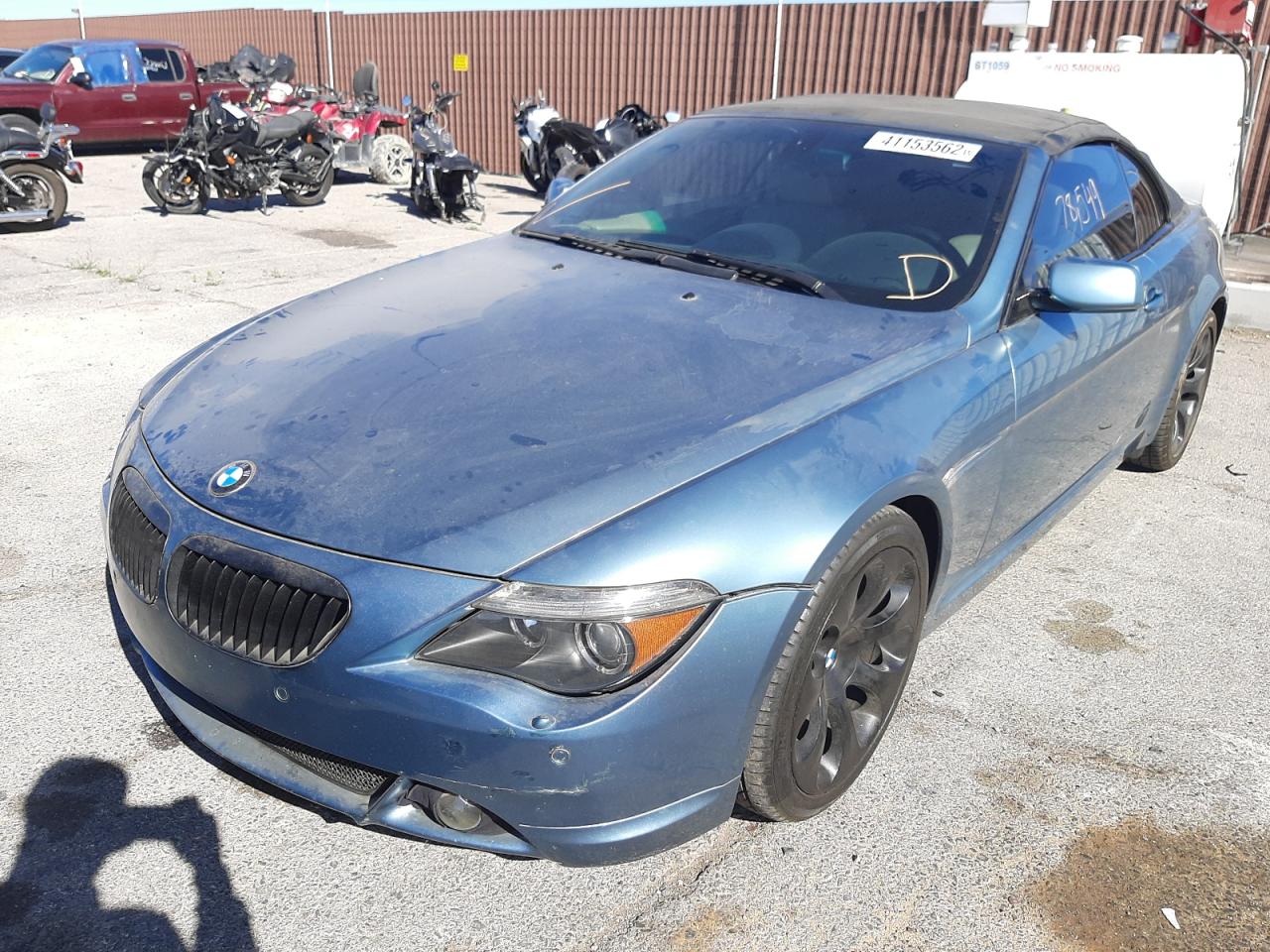 Photo 2 from auction – 2006 BMW 650 I with VIN WBAEK13426CN77332