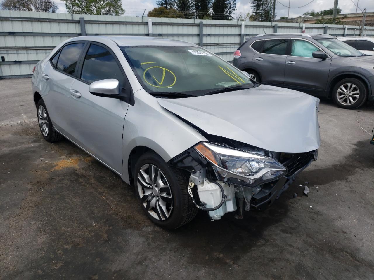 TOYOTA COROLLA L 2016 with VIN 2T1BURHEXGC723341 - Photo from auction