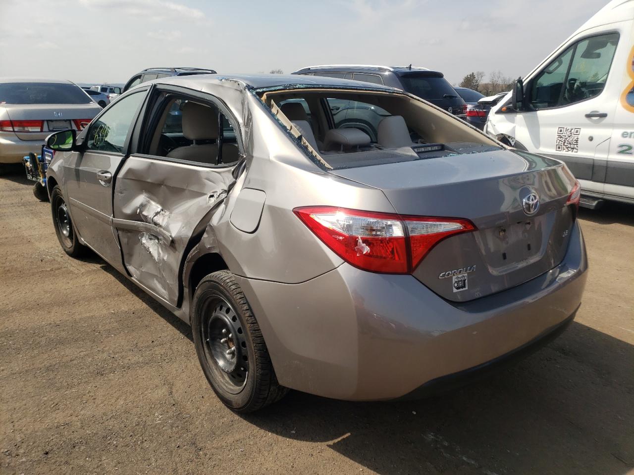 Photo 3 from auction – 2016 TOYOTA COROLLA L with VIN 2T1BURHE8GC639387