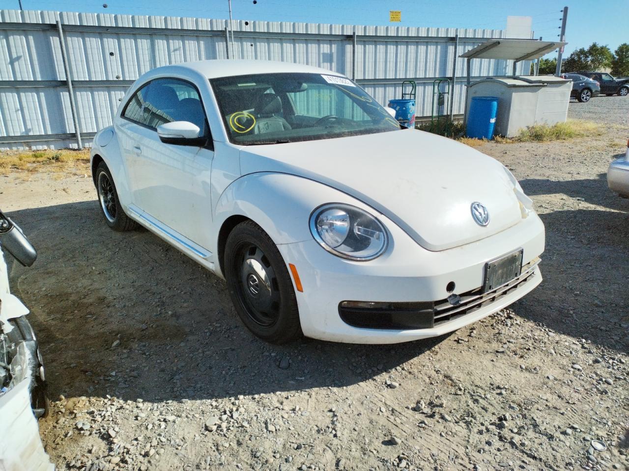 VOLKSWAGEN BEETLE 2012 with VIN 3VWJP7ATXCM632682 - Photo from auction