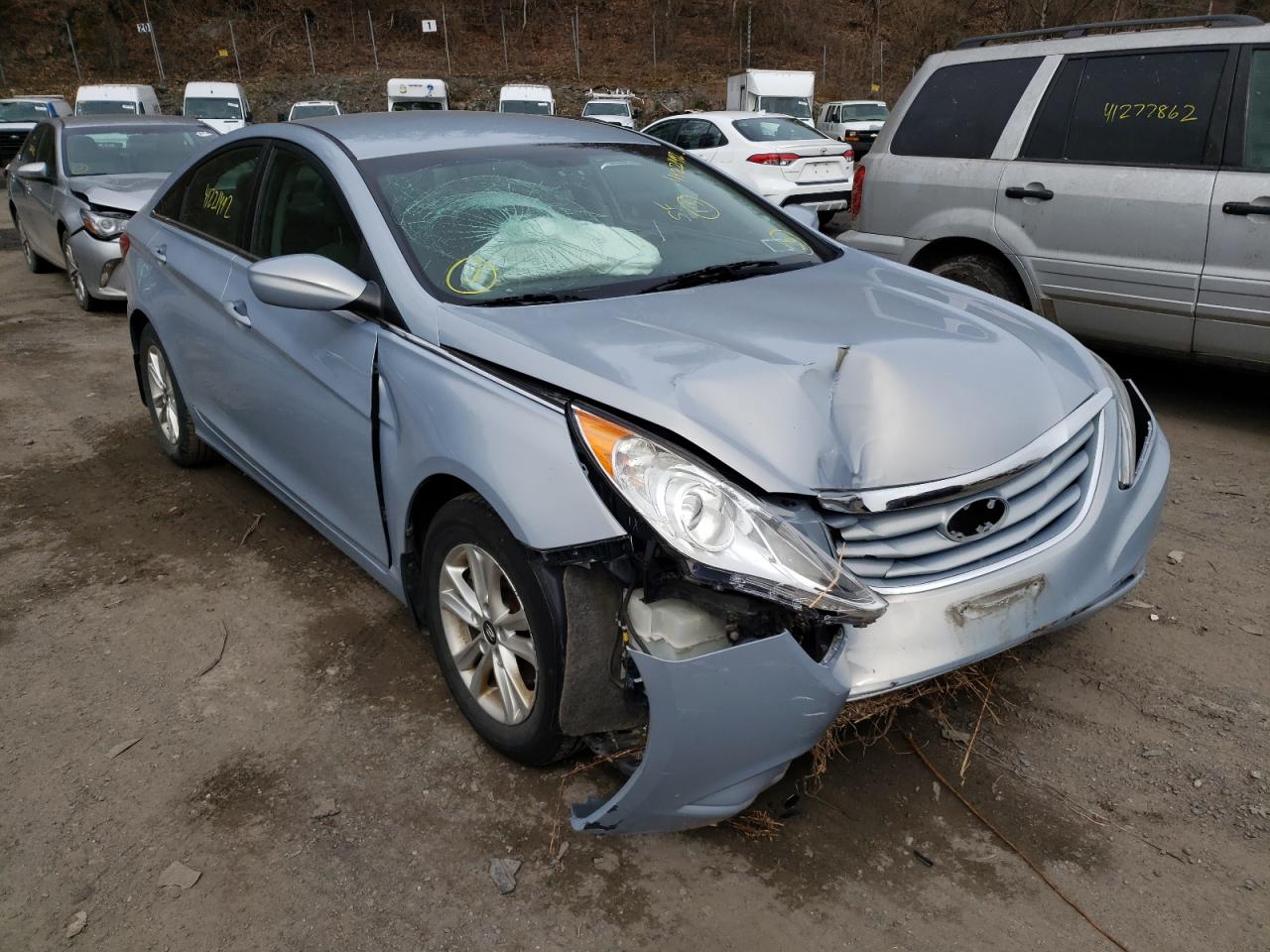 HYUNDAI SONATA GLS 2013 with VIN 5NPEB4AC1DH560022 - Photo from auction