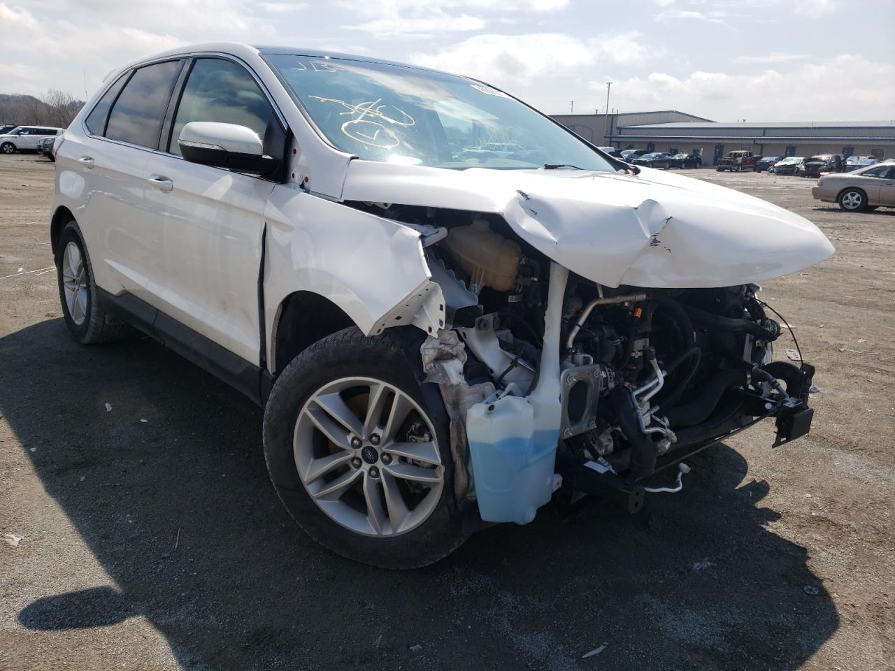 FORD EDGE SEL 2018 with VIN 2FMPK4J96JBC05931 - Photo from auction