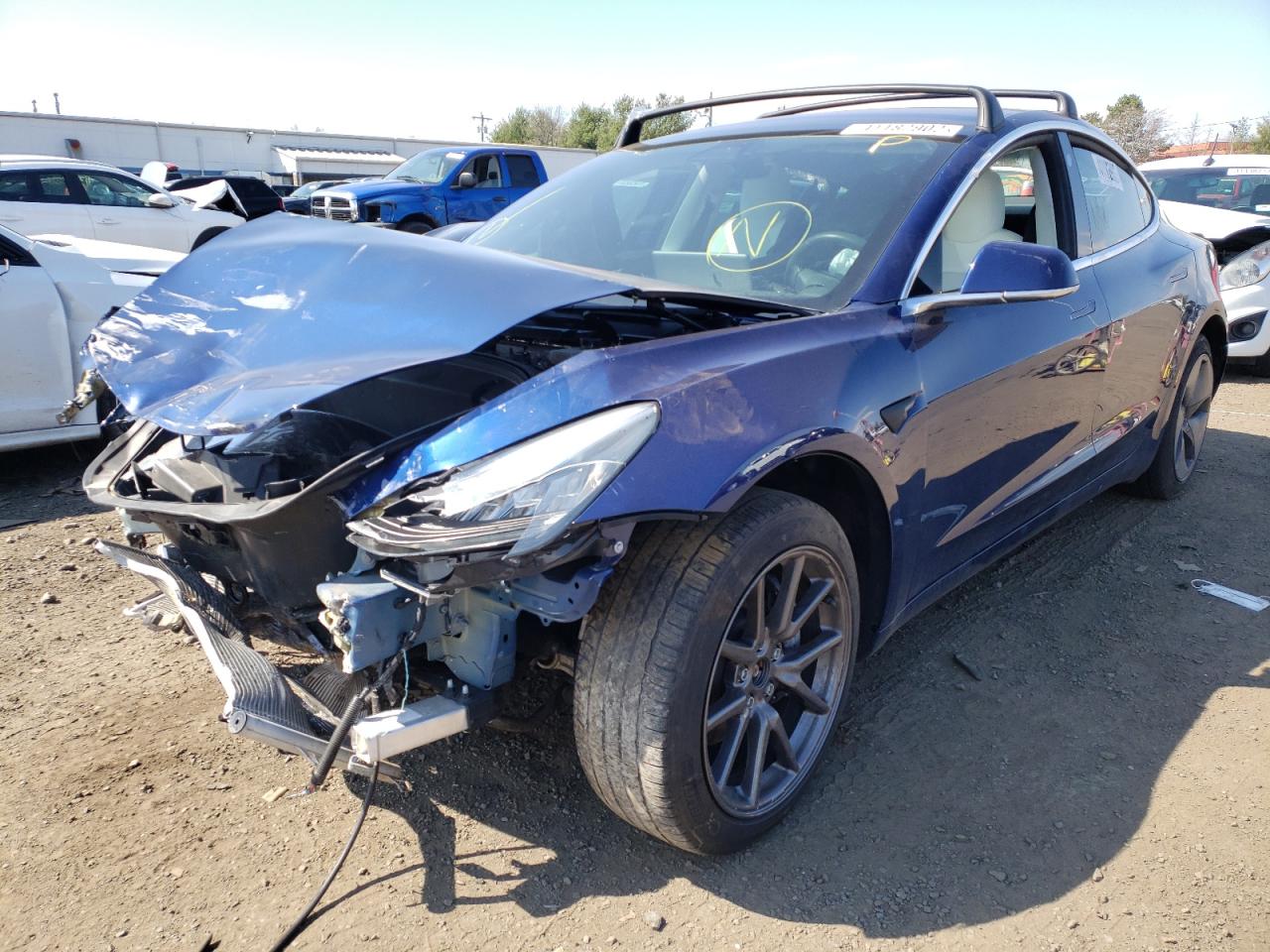 Photo 2 from auction – 2019 TESLA MODEL 3 with VIN 5YJ3E1EB3KF192209
