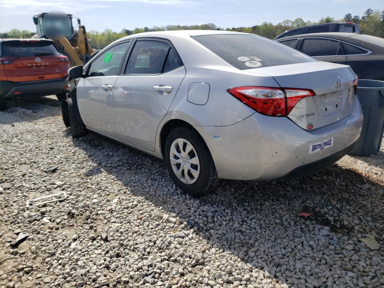 Photo 3 from auction – 2015 TOYOTA COROLLA L with VIN 2T1BURHE5FC309379