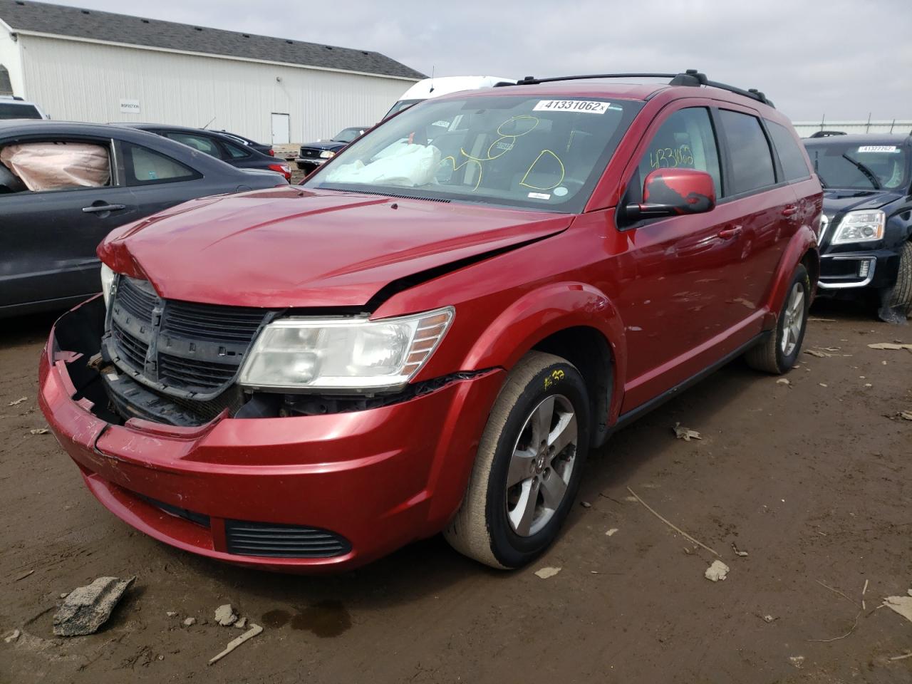 Photo 2 from auction – 2009 DODGE JOURNEY SX with VIN 3D4GG57V39T164130