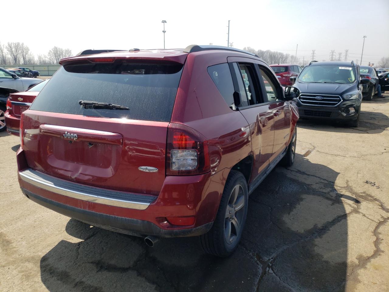 Photo 4 from auction – 2016 JEEP COMPASS LA with VIN 1C4NJCEA8GD749007