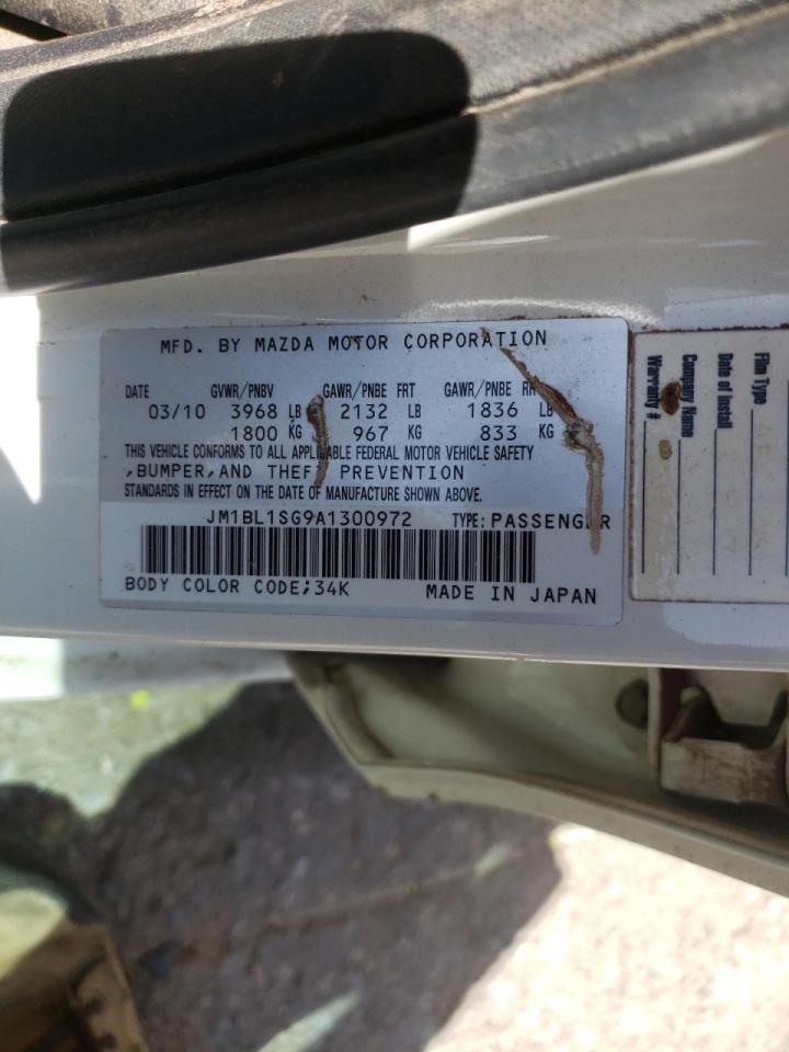 Photo 10 from auction – 2010 MAZDA 3 I with VIN JM1BL1SG9A1300972
