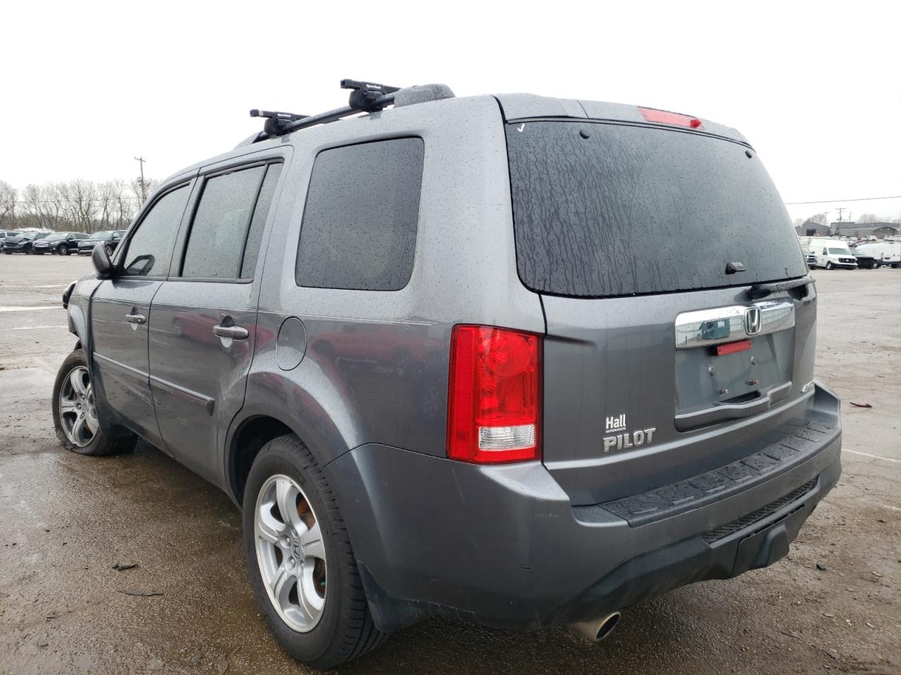 Photo 3 from auction – 2012 HONDA PILOT EXL with VIN 5FNYF4H57CB069010