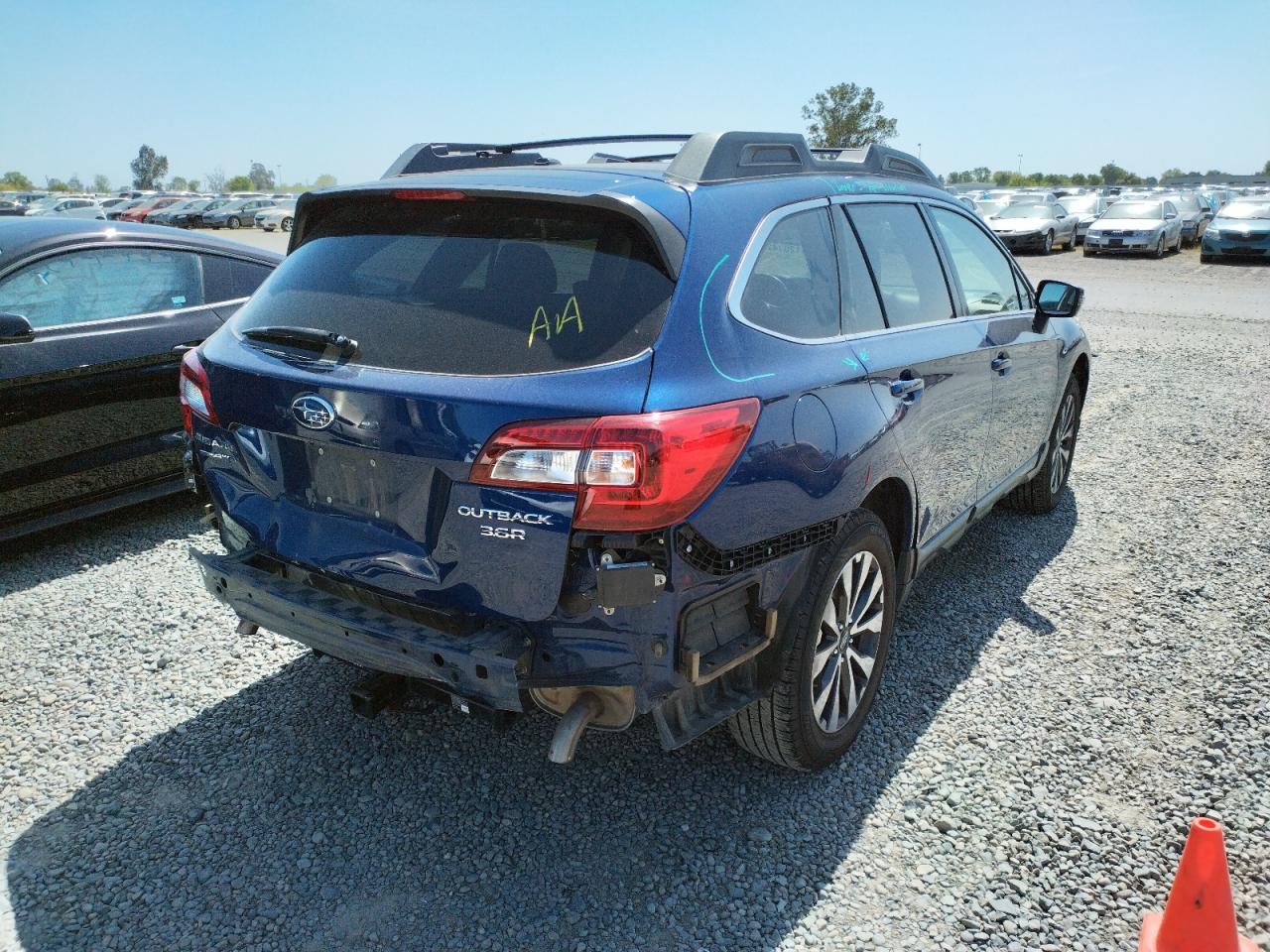Photo 4 from auction – 2015 SUBARU OUTBACK 3. with VIN 4S4BSENC1F3241975
