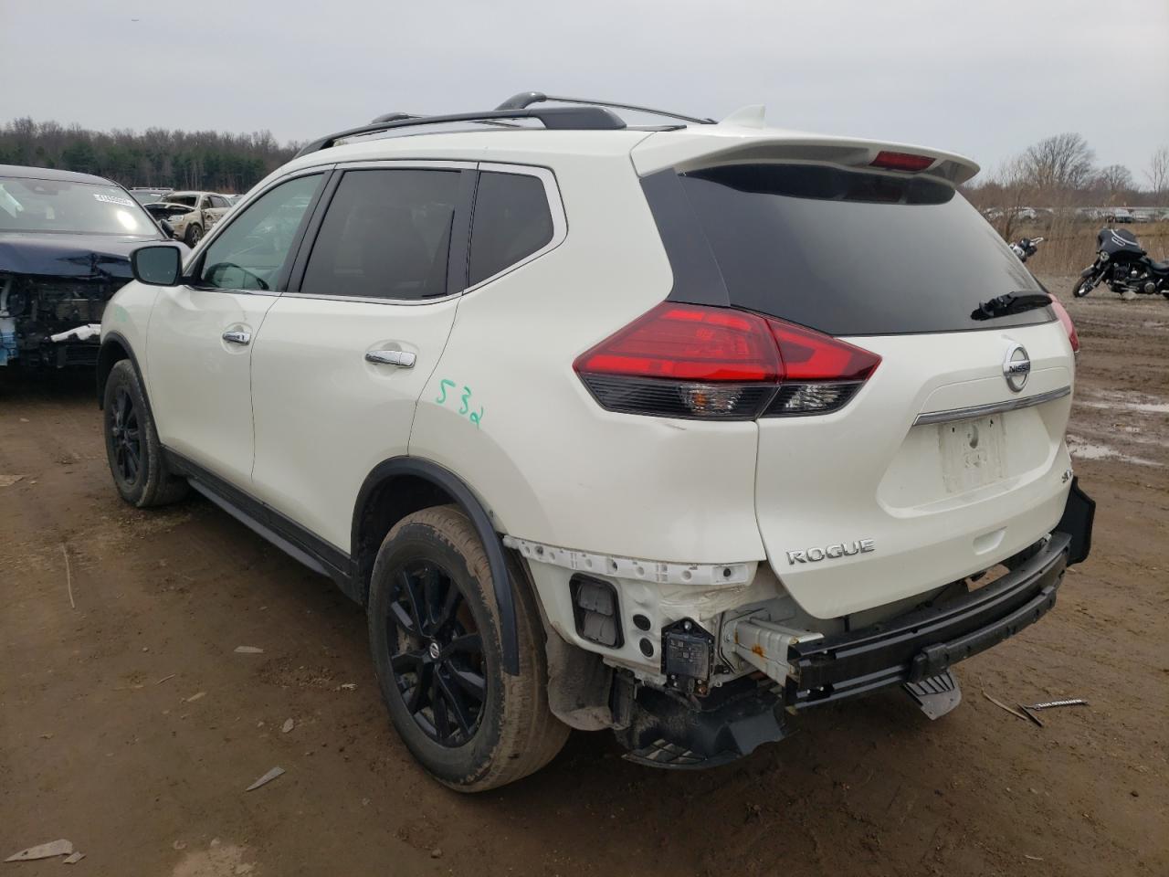 Photo 3 from auction – 2017 NISSAN ROGUE SV with VIN 5N1AT2MVXHC812425